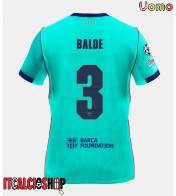 Barcelona Alejandro Balde #3 Terza Maglia 2026-27 Manica Corta